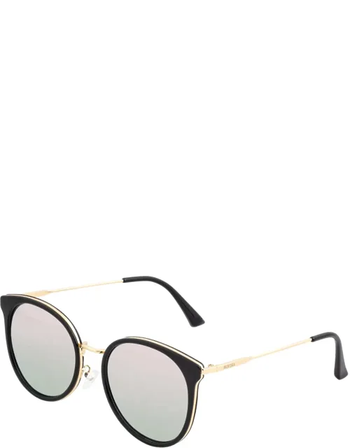 Brielle Polarized Sunglasses With Lightweight Metal Frame And Multi-layer Tac Polarized Lenses