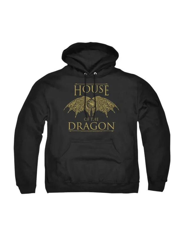 House Of The Dragon Dragon Wings Pullover Hoodie