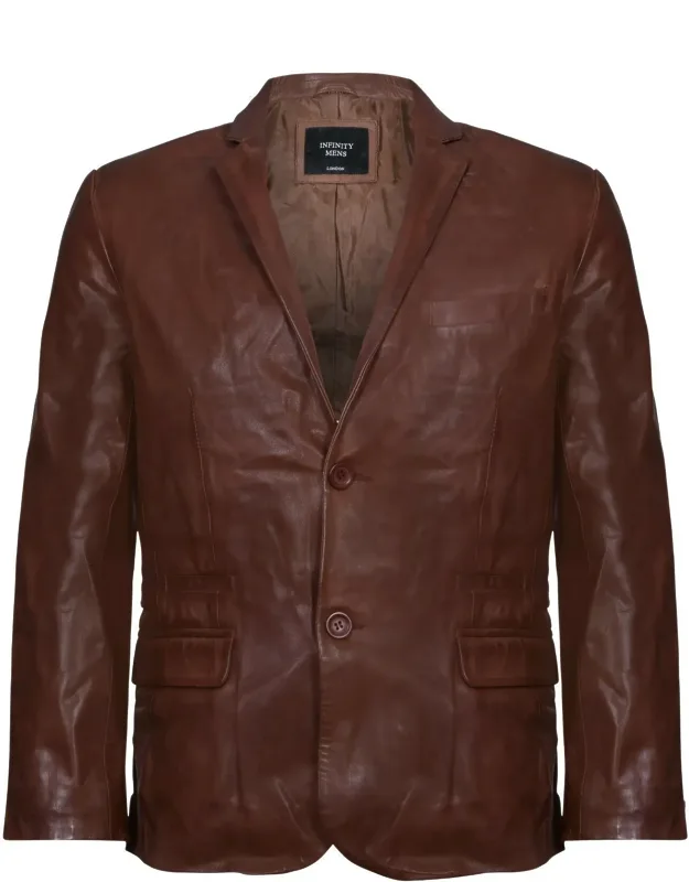 Jacket Blazer Soft Italian Fitted Vintage Coat
