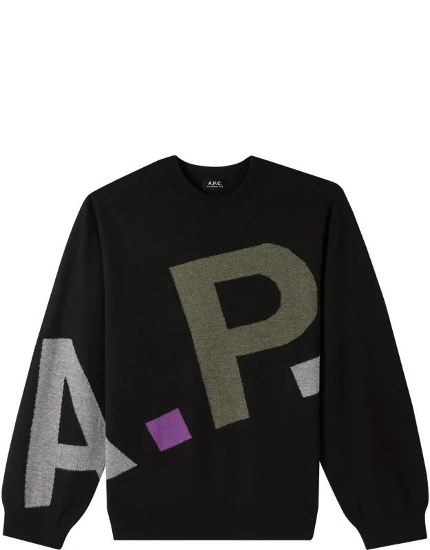 Logo All Over Sweater