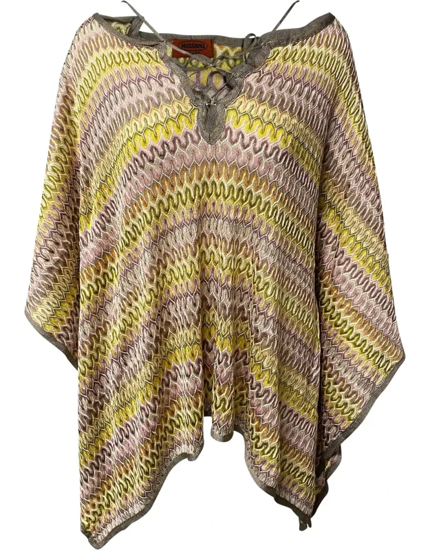 Beach Poncho Mini Dress