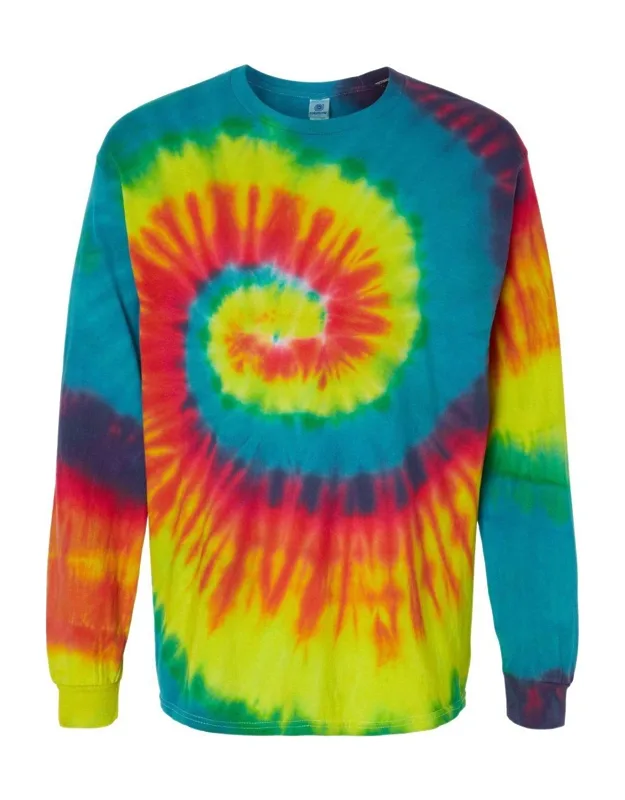 Tie-dyed Long Sleeve T-shirt - Heavyweight Cotton, Classic Fit