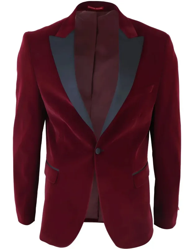 Velvet Tuxedo Blazer