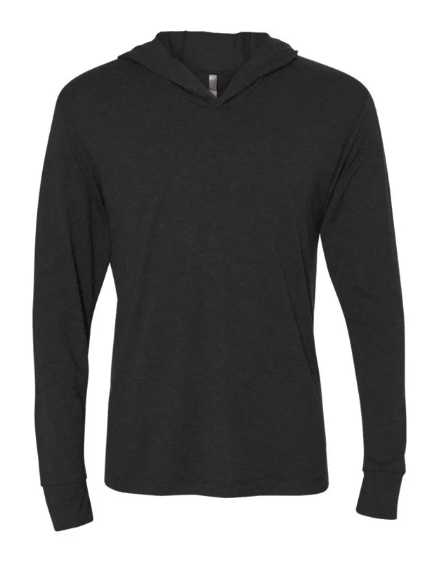 Triblend Hooded Long Sleeve Pullover