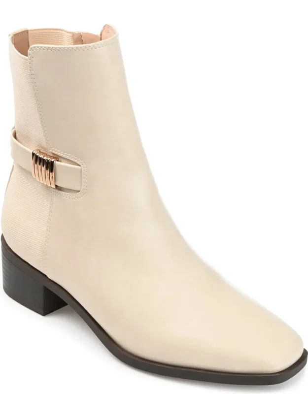 Aubrie Bootie With Vintage-inspired Design And Smooth Zipper Entry