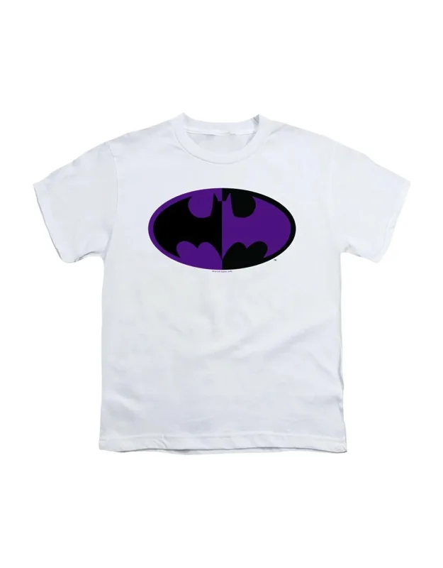 Batman Split Symbol Short Sleeve Tee Stylish, Easy