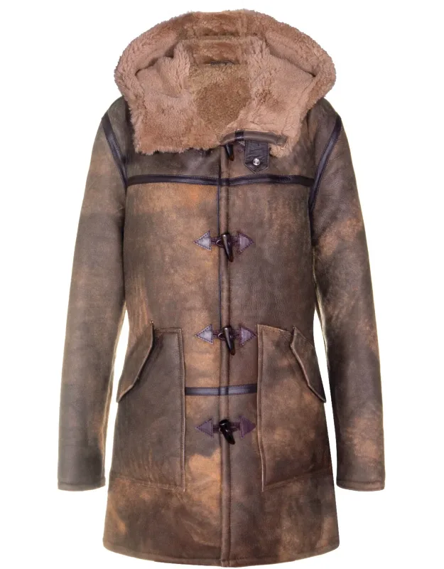 Duffle Coat-arona With Practical Hood