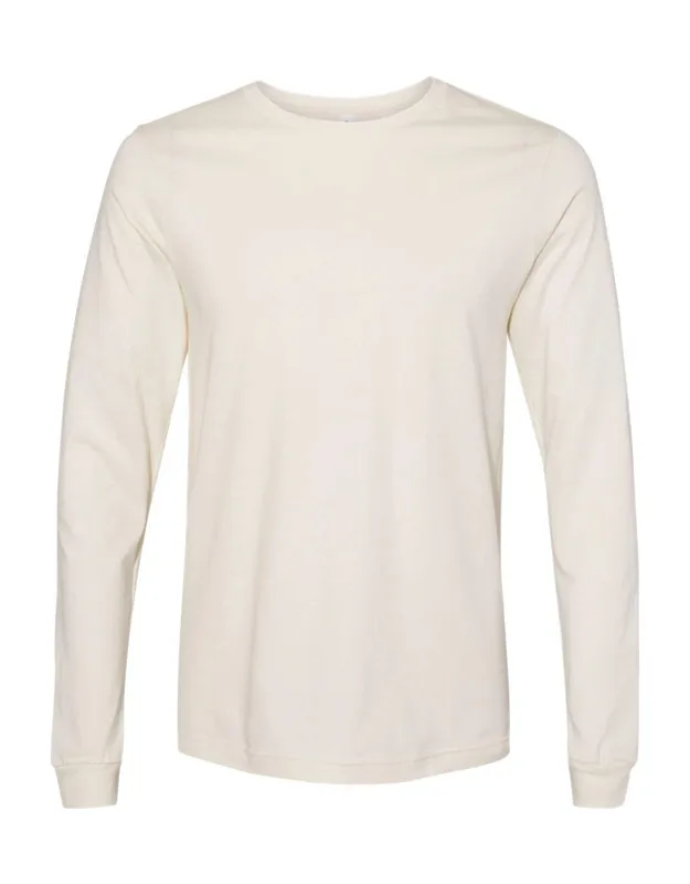 Jersey Long Sleeve Tee, 100% Airlume Combed And Ringspun Cotton, Retail Fit