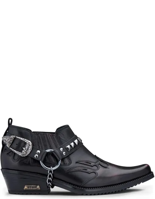 Real Leather Cowboy Wincklepickers Shoes