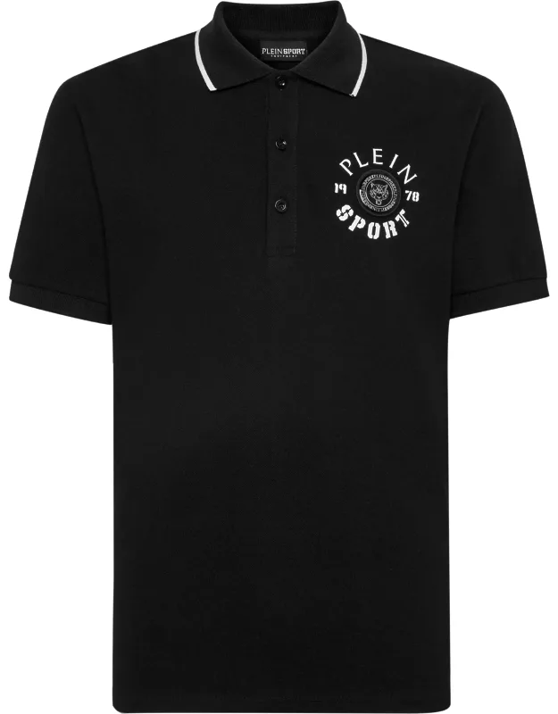 Polo Shirt Ss With Maximum Comfort And Button-up Collar