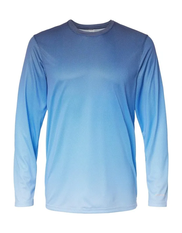 Paragon Barbados Performance Pin Dot Long Sleeve T-shirt 4.1 Oz./yd, 100% Microfiber Performance Polyester, Upf 50+ Protection