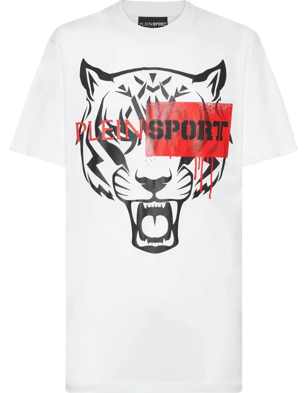 T-shirt Round Neck Ss - Maximum Comfort, Rubberized Prints