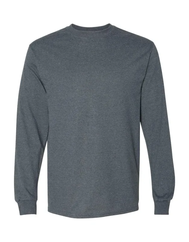 Gildan Dryblend Long Sleeve T-shirt With Moisture Management And Classic Fit