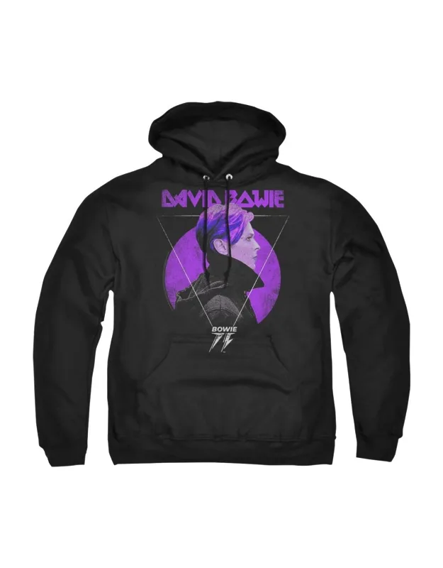 David Bowie Side Profile 75 Logo Hoodie Stylish Easy