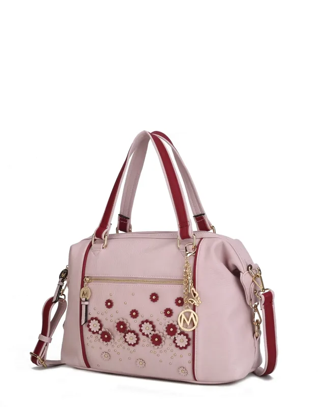 Francis Tote Bag With Decorative Keychain