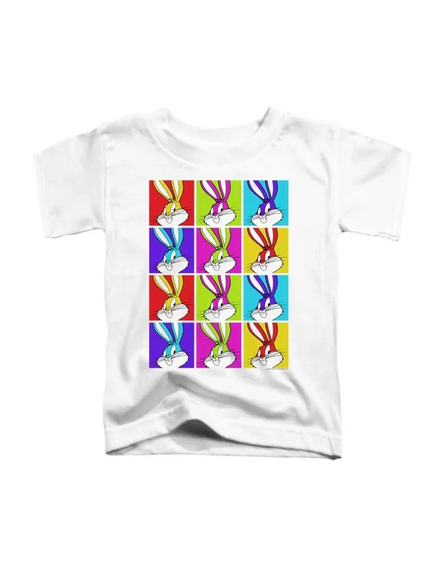 _looney Tunes Bugs Tiles Short Sleeve Tee / T-shirt, Stylish For Everyday Wear_