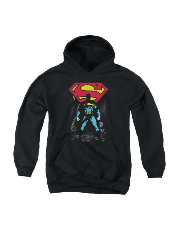 Superman Dark Alley Pullover Hoodie