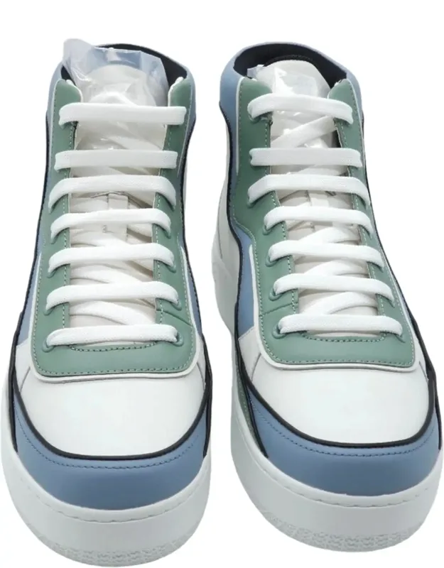 High Top Leather Sneakers