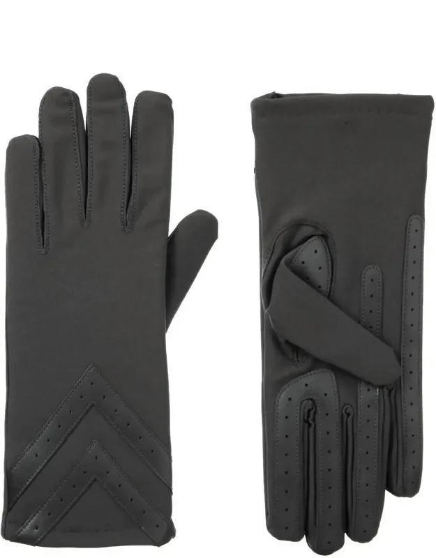 Smartdri Chevron Stretch Touchscreen Gloves - Soft Fleece Lining, Innovative Technology