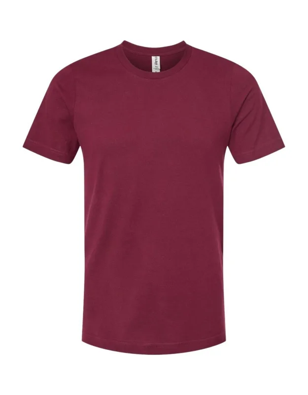 Premium Cotton T-shirt - 100% Combed Ringspun Cotton, Pre-washed To Minimize Shrinkage