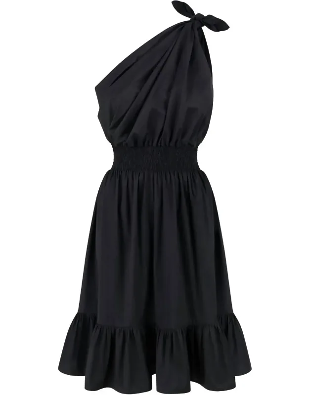 Demi Midi Silk Dress