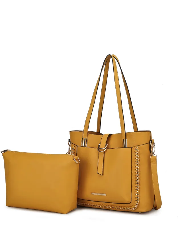 Raya Vegan Leather Shoulder Bag Pouch
