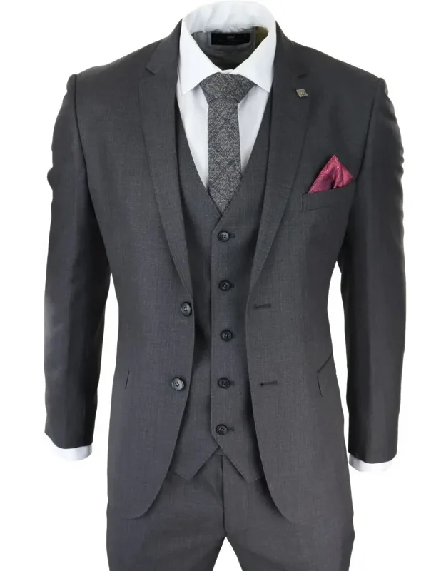 3 Piece Classic Stitch Retro Suit