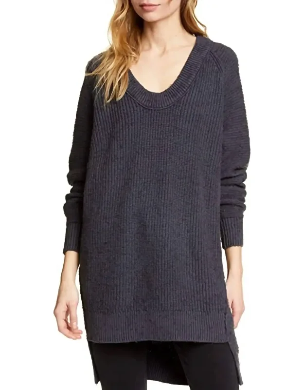 Scoop Pullover Sweater