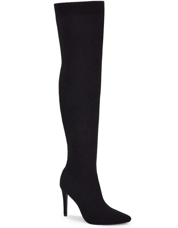 Over The Knee Sock Boots With Auto Adjust Feature