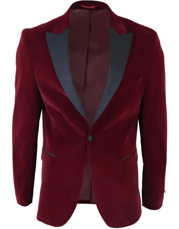 Velvet Dinner Tuxedo Blazer