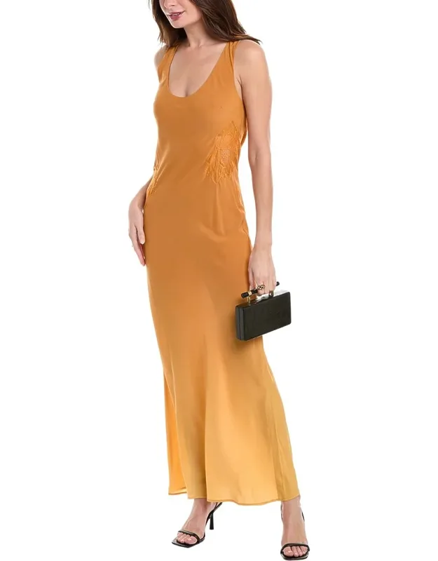 Biarritz Silk Maxi Dress