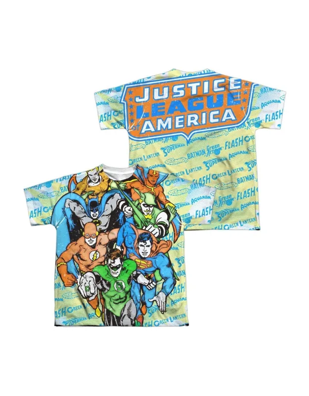 Dc Comics Follow The Leader Short Sleeve Poly Crew Tee Stylish Great For Easy, Everyday Wear