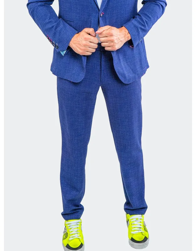 4-way Stretch Pants Squared - Performance Engineered & Sharp Professional Look