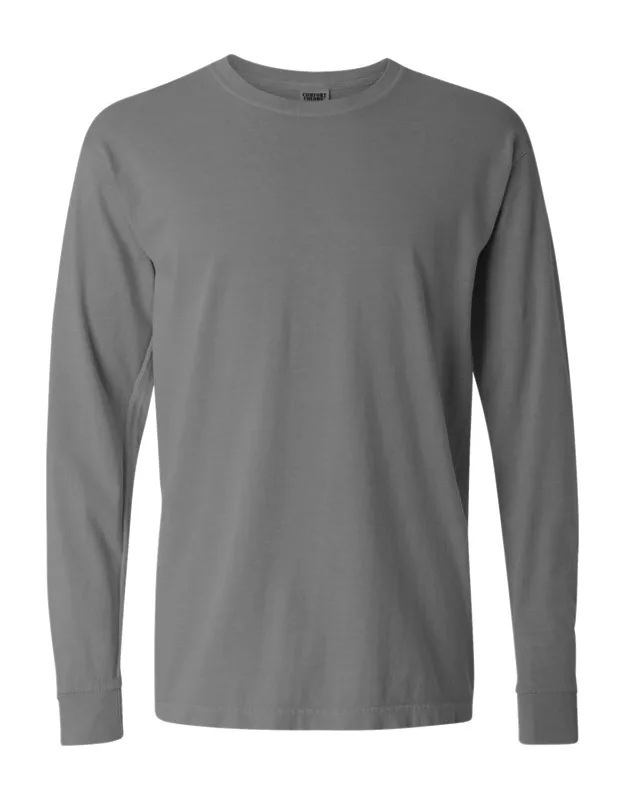 Garment-dyed Heavyweight Long Sleeve T-shirt