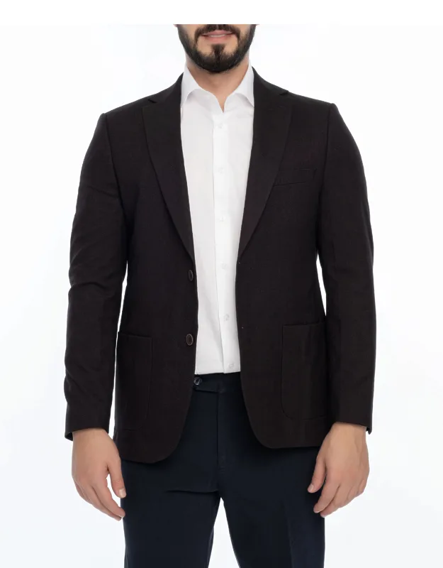 Marona Regular Fit Sport Coat, Top-quality Blend, Tailored To Perfection