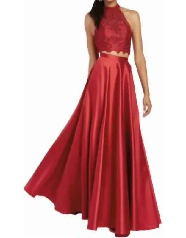 Mikado-lace Dress