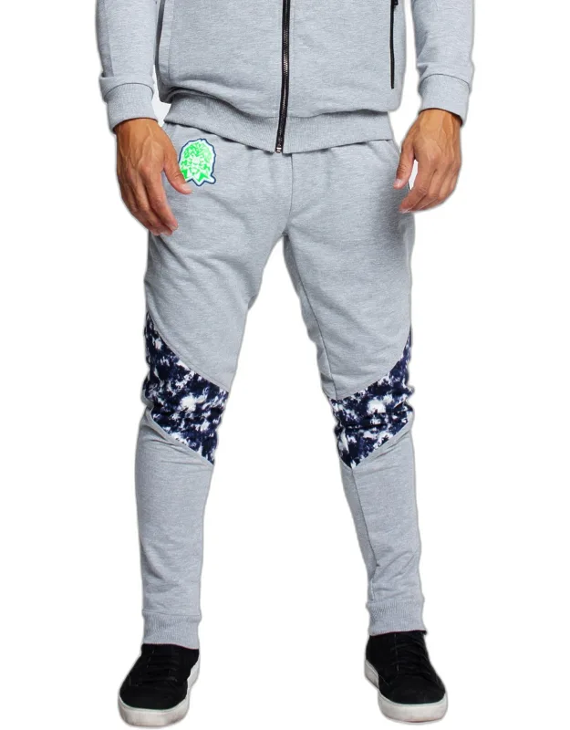 Jogger Tiedye With Metal Hardware Drawstrings And Ankle Cuffs