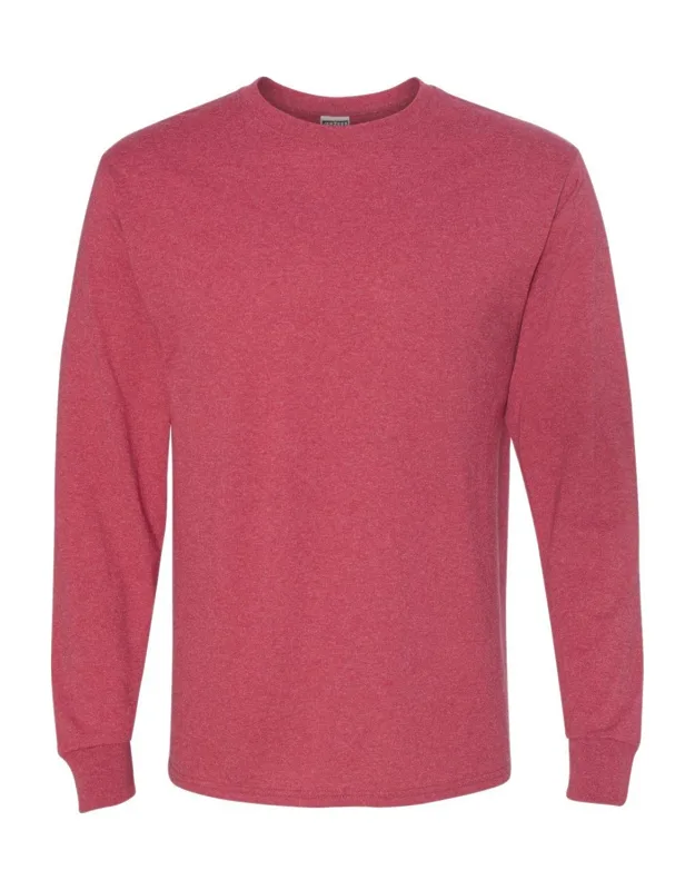 Dri-power Long Sleeve T-shirt With Advanced Moisture-management Performance
