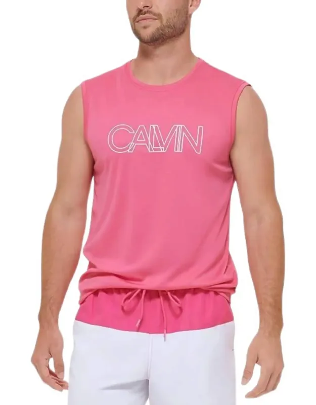 Rainbow Collection Sleeveless Shirt In Flambe - Quick Dry, Upf 40+ Protection