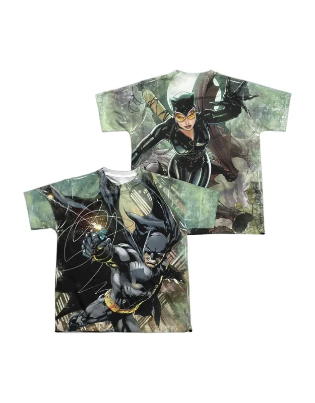 Batman Catch Short Sleeve Poly Crew Tee / T-shirt