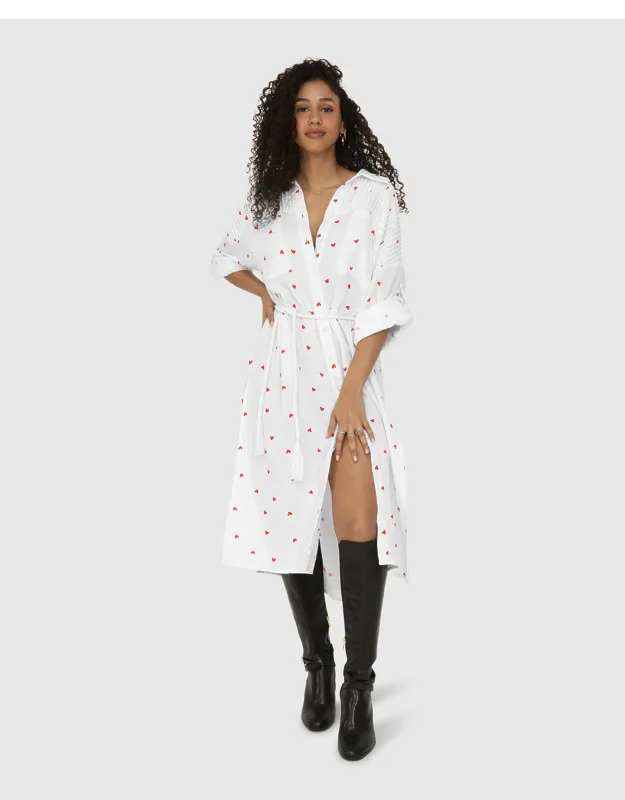 Maxi Shirt Dress