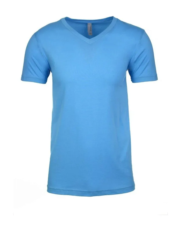 Next Level Sueded V-neck T-shirt, 4.3 Oz. Fabric, Satin Label
