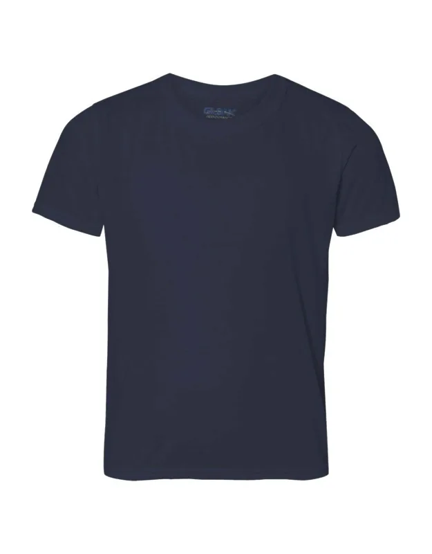 Performance Youth T-shirt With Moisture Management And Odor Control