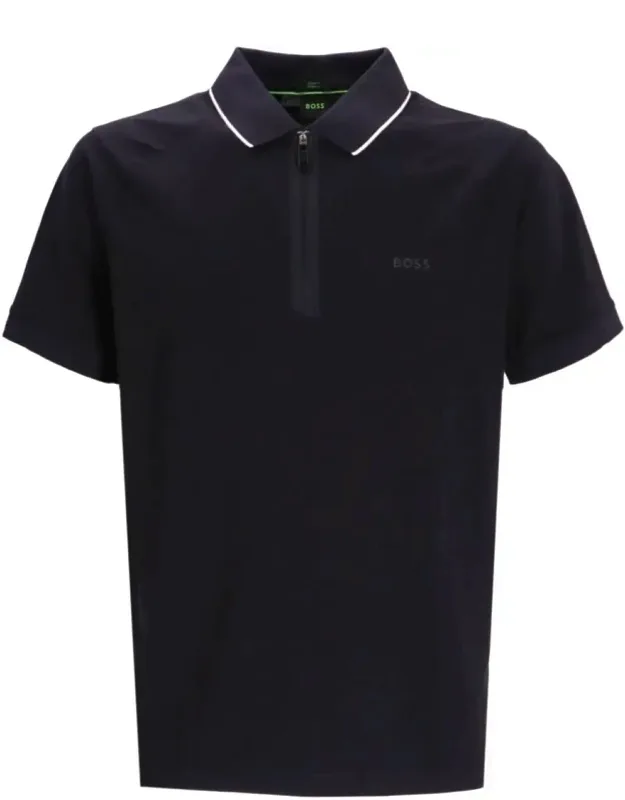 Phillix Stretch Half Zip Polo Shirt