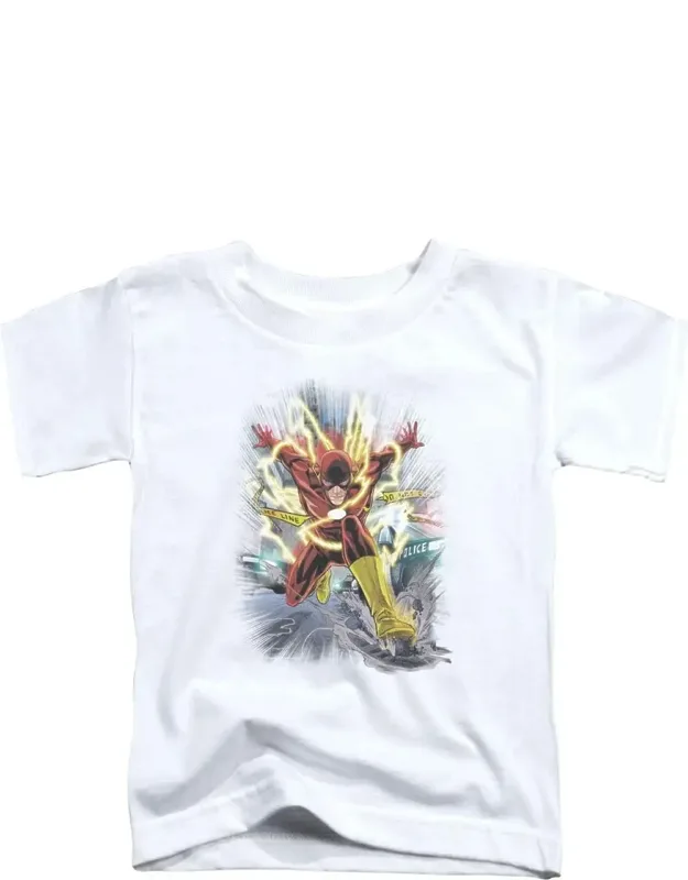 Justice League Of America Brightest Day Flash Short Sleeve Tee - Stylish For Everyday Wear