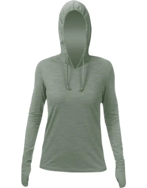 Breeze Tech Hooded T-shirt With Vint Wicking Technology And Upf 30+ Protection