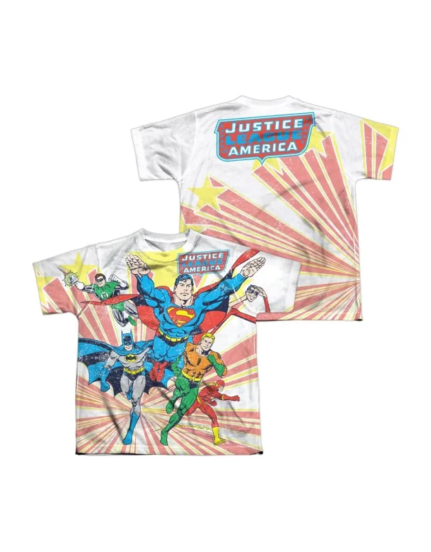 Dc Comics Coming At You Short Sleeve Poly Crew Tee