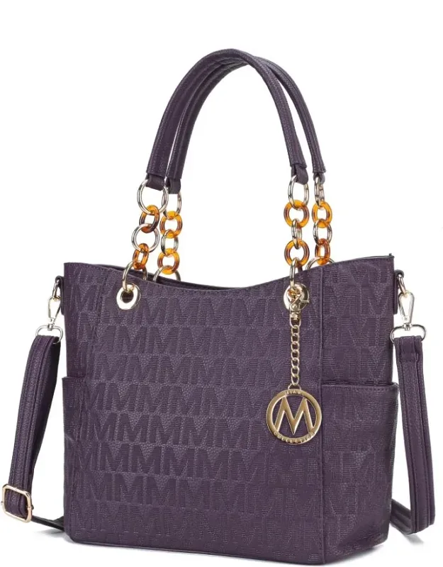 Rylee Vegan Leather Tote Handbag