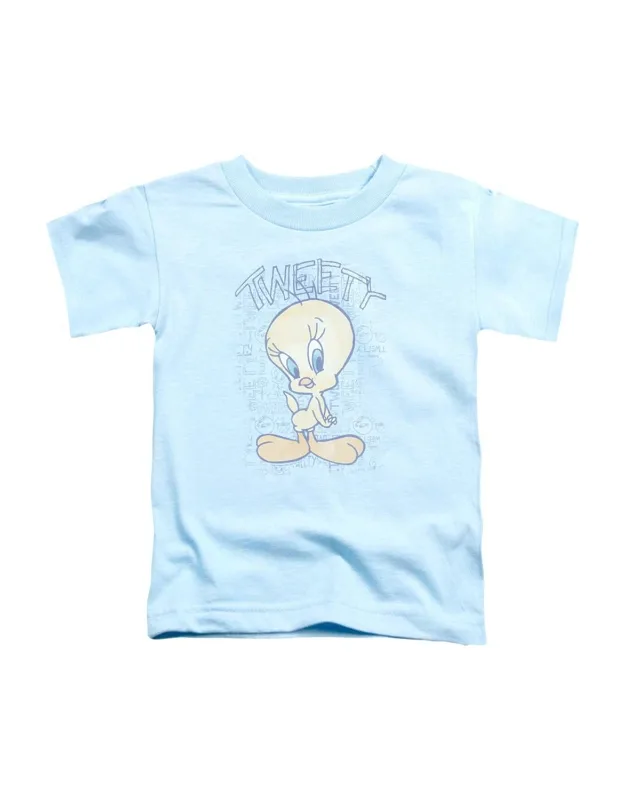 _looney Tunes Tweety Fade Short Sleeve Tee / T-shirt, Stylish For Everyday Wear_