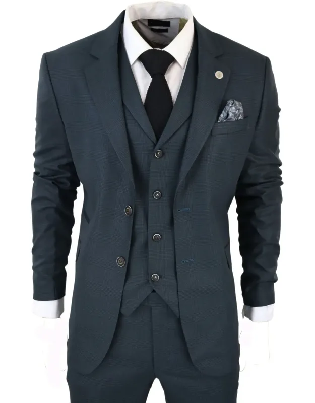 Herringbone Tweed 3 Piece Suit